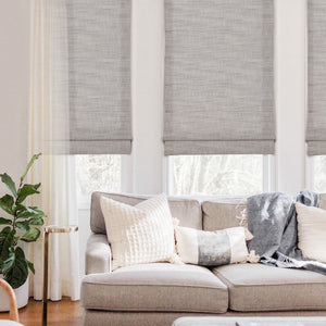 Inspired Shades Fabric Roman Shades