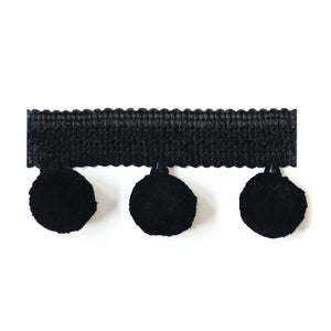Pom Pom Trim Black  (POM-TRM-01)