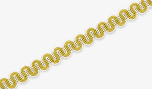 Woven Braid Yellow (WB-TP-13)